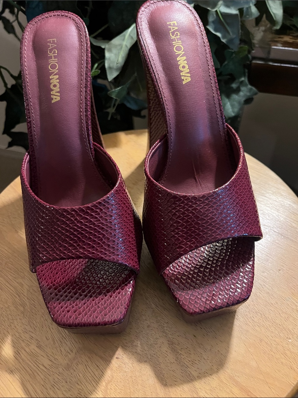 Fashion Nova Vinka Platform Heels